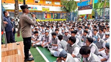 Polsek Koja Gencarkan “Police Go To School”, Antisipasi Pelajar Terlibat Aksi May Day 2026