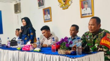 Babinsa Koramil 0201-16/TM Monitor Penetapan Calon Kepala Desa dan Pengundian Nomor Urut Calon Kepala Desa Lengau Seprang Kecamatan Tanjung Morawa