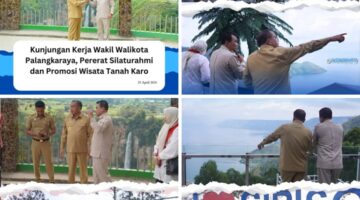 Kunjungan Kerja Wakil Walikota Palangkaraya Pererat Silaturahmi dan Promosi Wisata Tanah Karo