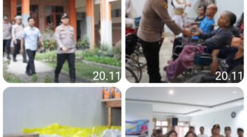 Sentuhan Kemanusiaan di Lereng Berastagi, Kapolres Karo Sambangi Lansia Yayasan Cinta Kasih Rafael