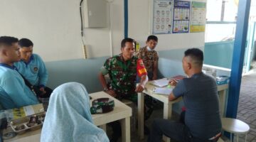 Babinsa Monitor Dapur Program Makanan Bergizi Gratis di Wilayah Binaan