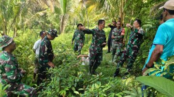 Dansatgas TMMD Ke 128 Tahun 2026 Meninjau Beberapa Titik Sasaran Di Nagari Batu Gadang