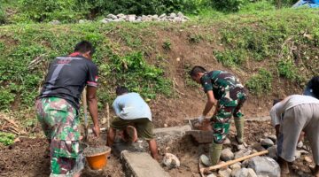 TMMD Ke 128 Renovasi  Mushola Al-Mukmin