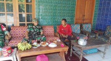 Humanis!! Babinsa Koramil Jatiroto Perkuat Kedekatan TNI dan Warga Wonogiri