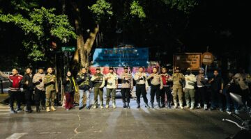 Patroli KRYD Polsek Koja Sisir Titik Rawan, Puluhan Remaja Dibubarkan di Rawa Badak