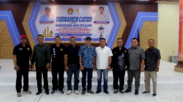 Kasdim 0209/LB Hadiri Pembukaan Turnamen Catur, Dorong Pembinaan Generasi Muda Berprestasi