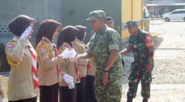 Kasdim 0209/LB Hadiri Peresmian Gedung Baru dan Purna Siswa SMK Swasta Harapan Al Wasliyah , Tegaskan Komitmen Pembinaan Generasi Muda