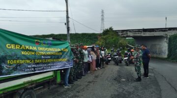 Koramil 08/RP Bersama Forkopimca Gelar ASRI, Wujud Nyata Sinergi TNI dan Masyarakat Jaga Lingkungan