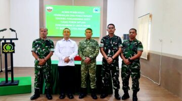 Kasdim 0209/LB Pimpin Pembukaan Pembekalan Pengamanan, Perkuat Profesionalisme dan Sinergi dengan Dunia Usaha