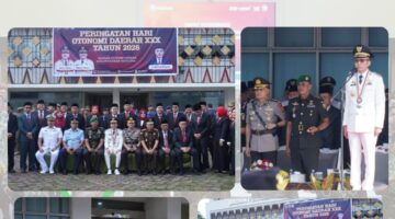 Upacara Hari Otonomi Daerah XXIX di Palembang, Dandim Tekankan Sinergi dan Inovasi