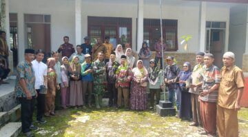 TMMD Ke-128 Tahun 2026 Salurkan Penyuluhan dan Bibit Pertanian kepada Warga Nagari Batu Gadang