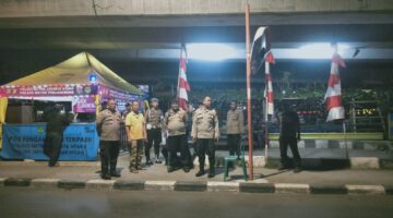 Polsek Metro Penjaringan Gelar KRYD Tengah Malam, Antisipasi Tawuran dan Kejahatan Jalanan