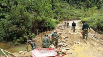Dua Jembatan Armco Dibangun di Pagindar, Harapan Baru Warga Pakpak Bharat Terbuka di Tengah Medan Sulit