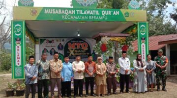 Babinsa Koramil 02/Sidikalang Hadir di MTQ, Tegaskan Komitmen TNI Dukung Kegiatan Religius