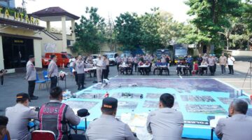 Kapolres Metro Jakarta Utara Pimpin Tactical Floor Game, Perkuat Kesiapsiagaan Pengamanan Wilayah