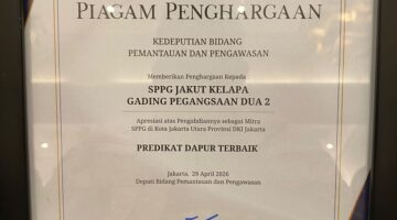 Paling Memenuhi Standar Operasi, SPPG Pegangsaan Dua Polres Jakut Raih Predikat Dapur Terbaik Se-DKI Jakarta