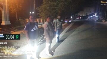 Patroli Dini Hari, Satreskrim Polres Tebingtinggi Antisipasi Gangguan Kamtibmas