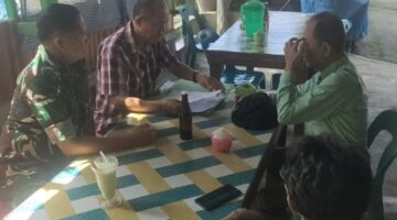 Ngopi Bareng Babinsa, Warga Tanjung Mulia Ungkap Harapan Besar untuk Ekonomi Desa