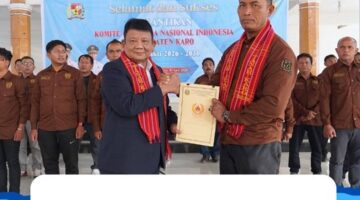 Pelantikan Pengurus KONI Kabupaten Karo 2026–2030, Bupati Karo Tekankan Sinergi dan Prestasi Olahraga