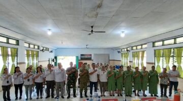 Tingkatkan Pemahaman Hak Pilih Kaum Perempuan, Persit Kodim 1310/Bitung Terima Sosialisasi Pendidikan Pemilih dari KPU Bitung