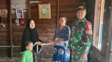 Dukung Kesehatan Ibu dan Anak, Babinsa Kawal Program MBG di Posyandu di Wilayah Binaan