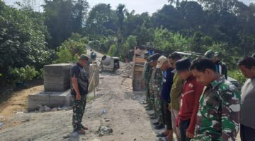Jembatan Gantung Perintis Progres 20,25 Persen,Menjadi Harapan Baru Warga Masyarakat
