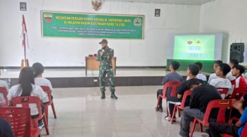 Bentuk Generasi Emas 2045, Kodim 0205/Tanah Karo Gelar K Kri Gelombang VI Libatkan 100 Pelajar SMA