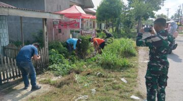 Semak Dibersihkan, Parit Dibuka: TMMD 128 Hidupkan Lagi “Napas” Desa Pasar Rawa