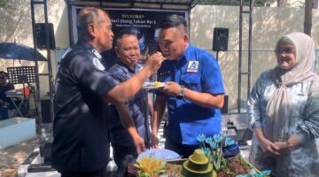 Mewakili Kapolres Sergai, Kasi Humas Hadiri Kegiatan Dalam Rangka Acara Syukuran Hari Ulang Tahun Ke-1 Media Online Arkamedia.id