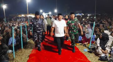 Sinergi Koramil 03/SB Amankan Tabligh Akbar, Wujudkan Panai Hilir Religius dan Aman