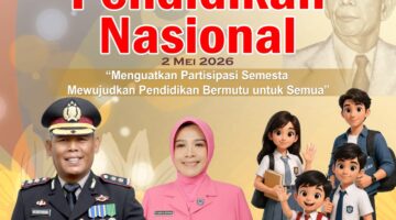 Hardiknas 2026, Kapolres Simalungun AKBP Marganda Aritonang Serukan Kolaborasi Wujudkan Pendidikan Bermutu untuk Semua