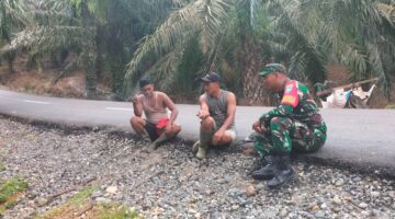 Komsos Babinsa tujuan menciptakan kedekatan bersama warga binaan