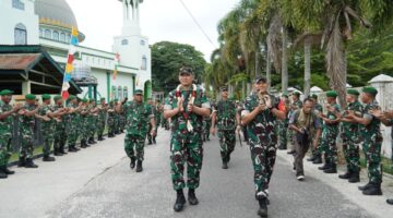 Pangdam I/BB Kunjungi Makodim 0209/Labuhanbatu, Tekankan Profesionalitas dan Bijak Bermedsos