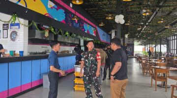 Babinsa Koramil 0201-16/TM Monitoring Kasus Penyerangan di Mie Gacoan Tanjung Morawa
