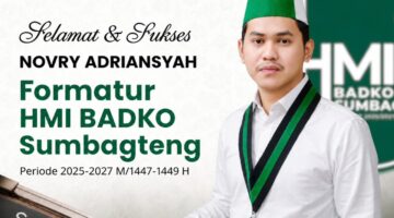 Novry Adriansyah Pimpin HMI BADKO SUMBAGTENG, Awali Fase Baru Gerakan di wilayah Sumatera Bagian Tengah