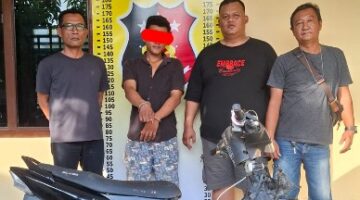 Gerak Cepat Polsek Bandar Huluan, Pelaku Curanmor Berhasil Ditangkap dan Barang Bukti Diamankan