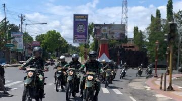 Patroli Tangguh Kodim 0728/Wonogiri Dalam Menjaga KondusifitasWilayah