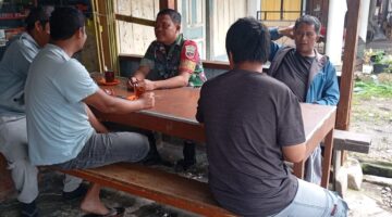 Cegah Gesekan Sosial, Babinsa Koramil 03/Parongil Perkuat Sinergi dengan Tokoh Masyarakat