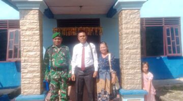 Dedikasi Tanpa Libur, Babinsa Koramil 03/Parongil Laksanakan Pengamanan Rutin Ibadah Minggu di GPDI Moria Polling Anak Anak