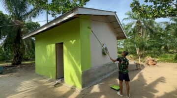 TNI Polri ‘Meyerbu’ Desa Pasar Rawa,Komitmen Wujudkan Kesejahteraan Masyarakat Melalui Rehab RTLH