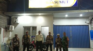 Babinsa Koramil 04/Labuhanbilik Bersama FKPPI Gelar Patroli, Jaga Kondusifitas Wilayah Kota Ajamu