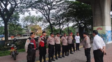 Polisi Gelar Penyekatan di Koja, Antisipasi Aksi Unjuk Rasa Mahasiswa
