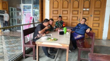 Danramil Medan Tuntungan Perkuat Sinergi Pemerintah Kecamatan Lewat Komsos