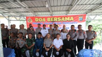Polsek Telukmengkudu Gelar Doa Bersama, Kapolres Sergai: Berintegritas & Humanis Dalam Melayani Masyarakat