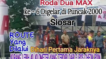 Danramil 02/TP Hadiri Medan Adventure Xtrim Ke-6 2026 di Puncak 2000 Siosar, Karo Jadi Magnet Off-Road Sumatera