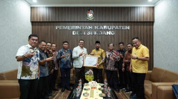 Bupati Deli Serdang Terima Kunjungan Bupati Aceh Timur, Perkuat Persaudaraan dan Kerja Sama Antar Daerah