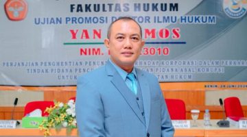 SAH!! Yan Patmos Plt Kepala Lapas Narkotika Langkat Raih Gelar Doktor Ilmu Hukum