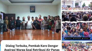 Dialog Terbuka, Pemkab Karo Dengar Aspirasi Warga Soal Retribusi Air Panas Semangat Gunung – Doulu