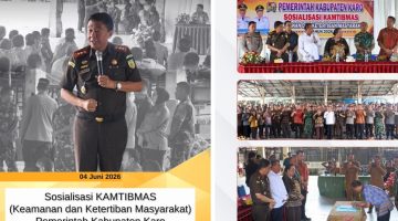 Kejari Karo Hadiri Sosialisasi Kamtibmas di Tiga Binanga, Ajak Desa Perkuat Poskamling dan Sinergi dengan Babinsa-Bhabinkamtibmas