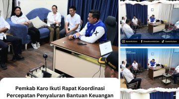 Pemkab Karo Ikuti Rapat Koordinasi Percepatan Penyaluran Bantuan Keuangan Provinsi Sumatera Utara Tahun Anggaran 2026